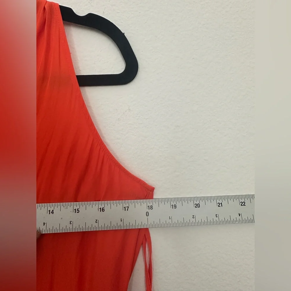 Ramy brook orange brior bianca dress Small NWT‎